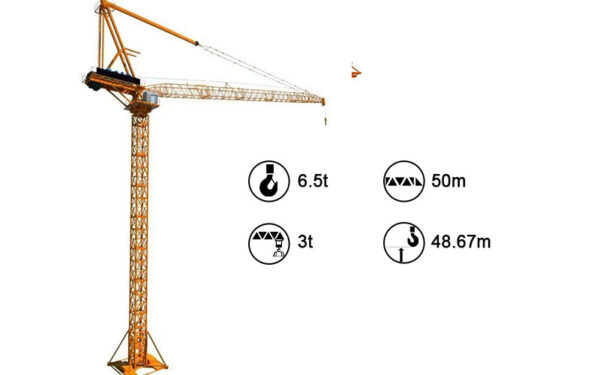 luffing tower crane