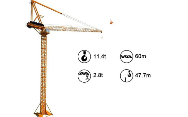 luffing tower crane