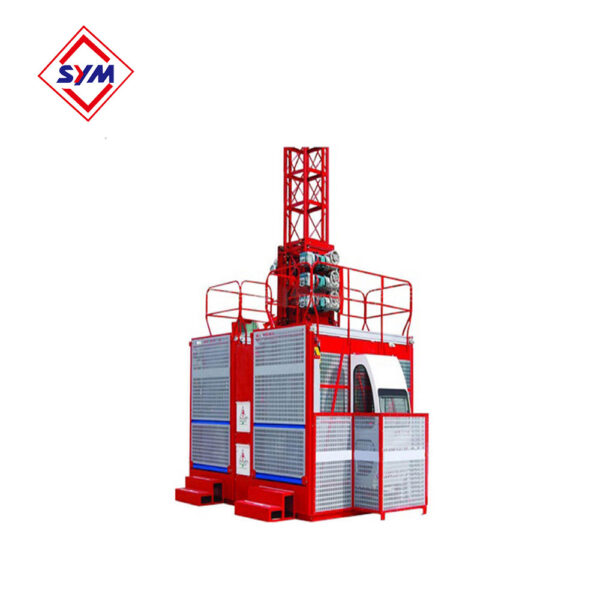 single cage construction hoist