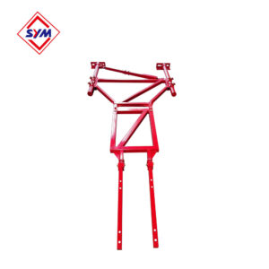 construction hoist anchorage frame