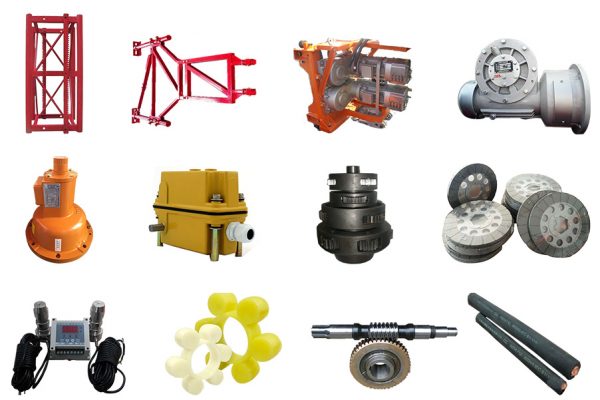 construction hoist spare parts