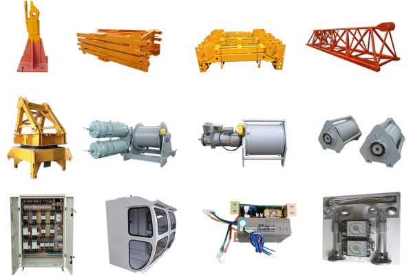 tower crane parts